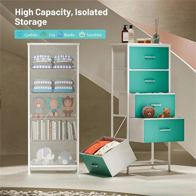 Hoher Aufbewahrungsturm für den Kleiderschrank