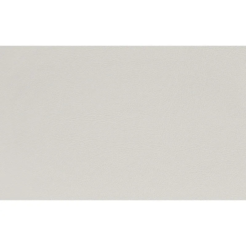 Moderner drehbarer Esszimmerstuhl mit gepolsterter Sitzfläche und Metallbeinen