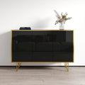 Modernes Hochglanz-Sideboard, 140 cm