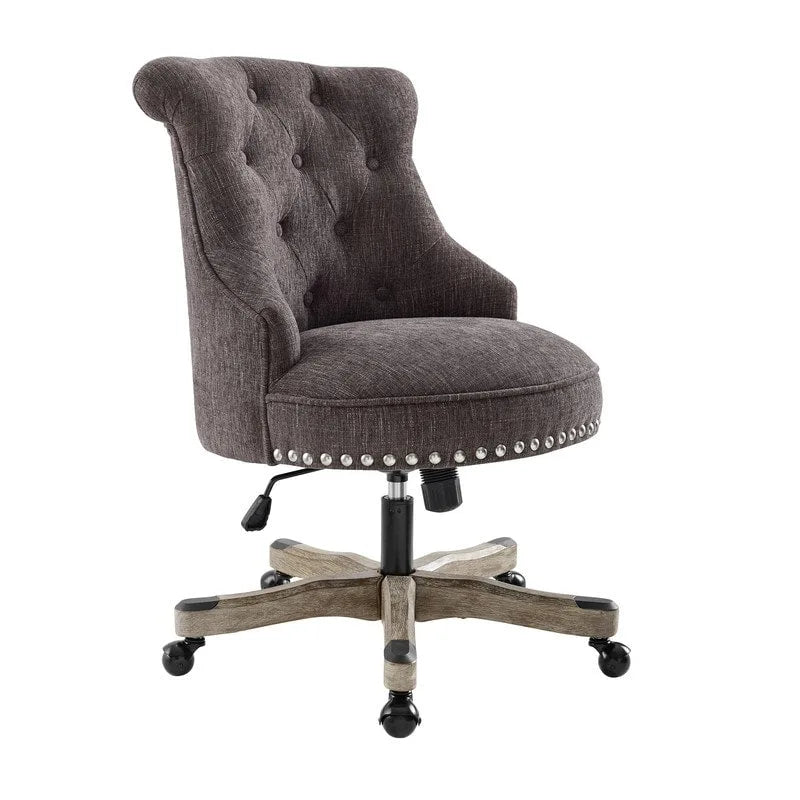 Büro-Drehstuhl mit Knopfheftung