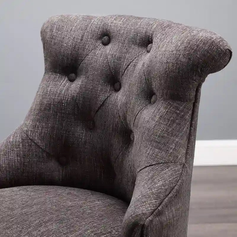 Büro-Drehstuhl mit Knopfheftung