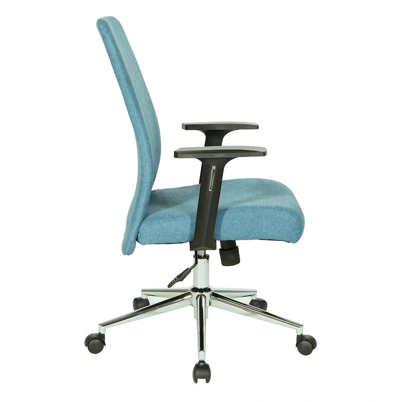 Moderner ergonomischer Bürostuhl mit hoher Rückenlehne