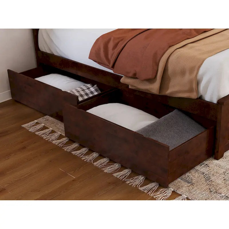Bettunterbau-Schubladen, Queen-King-Size