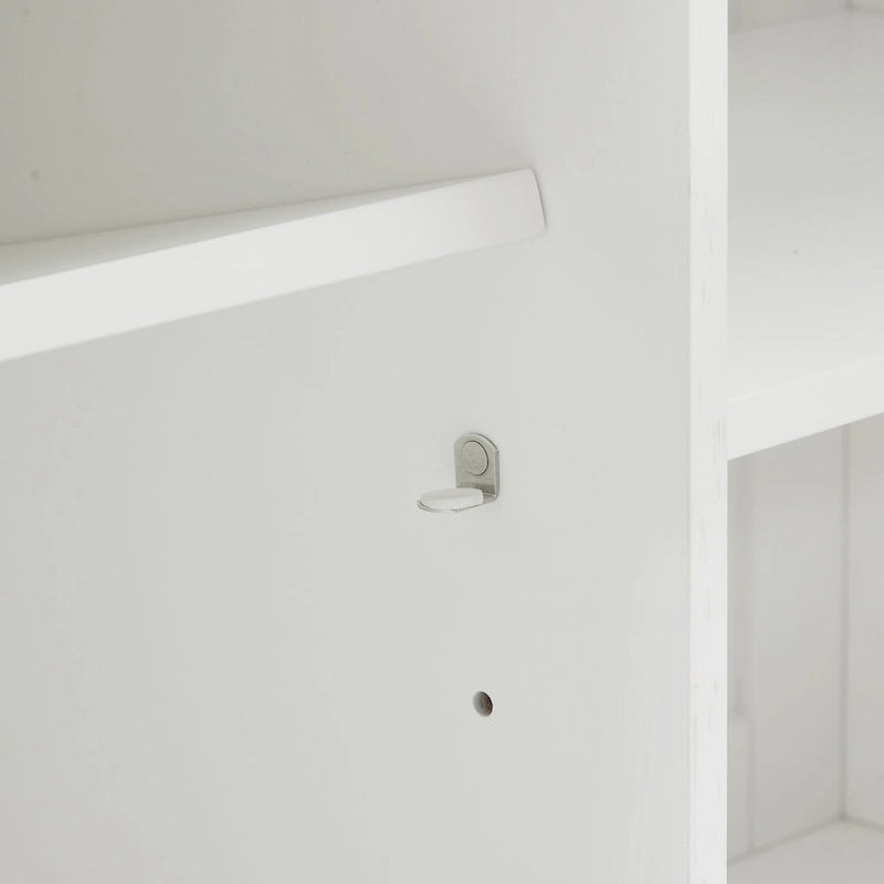 Kücheninsel im Landhausstil mit X-Motiv-Türen, 2 Schränken und 2 Schubladen