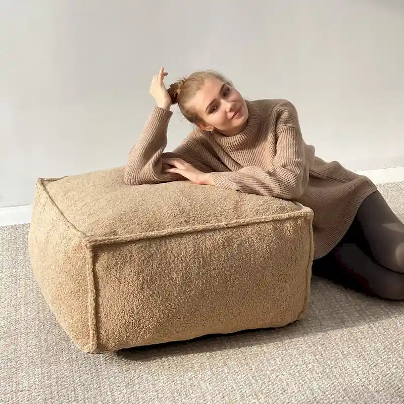 28x28 Sitzsack Hocker Pouf für das Wohnzimmer