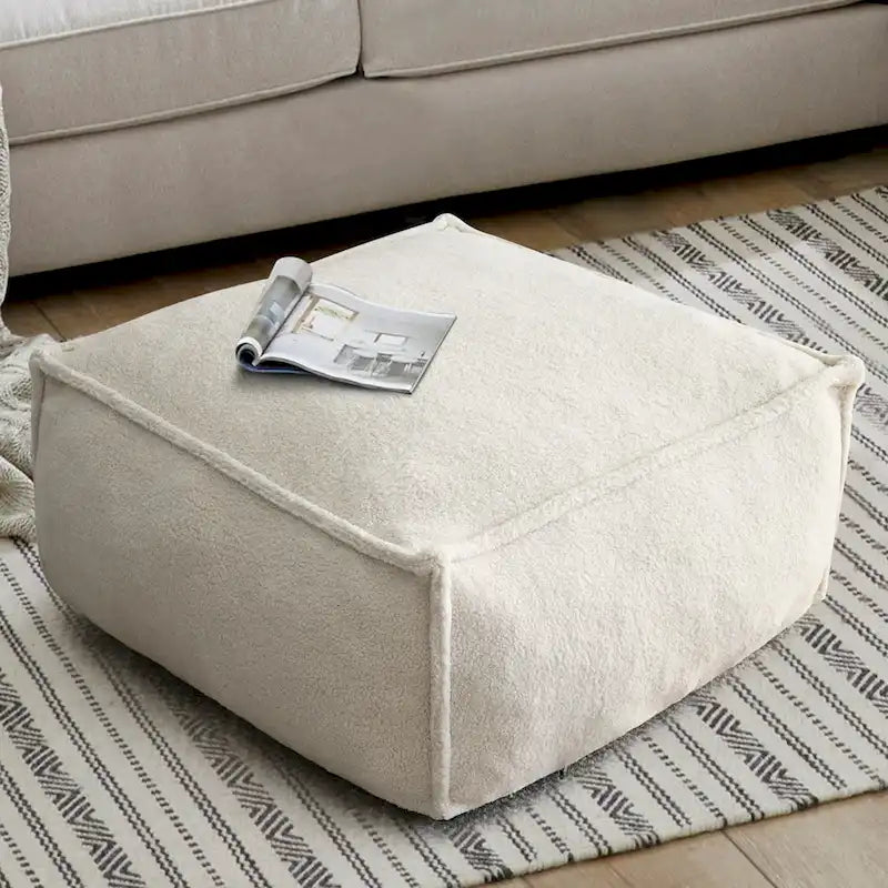 28x28 Sitzsack Hocker Pouf für das Wohnzimmer
