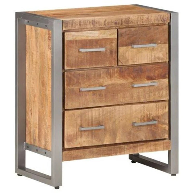 Sideboard 23.6x13.8x27.6 Raues Mangoholz