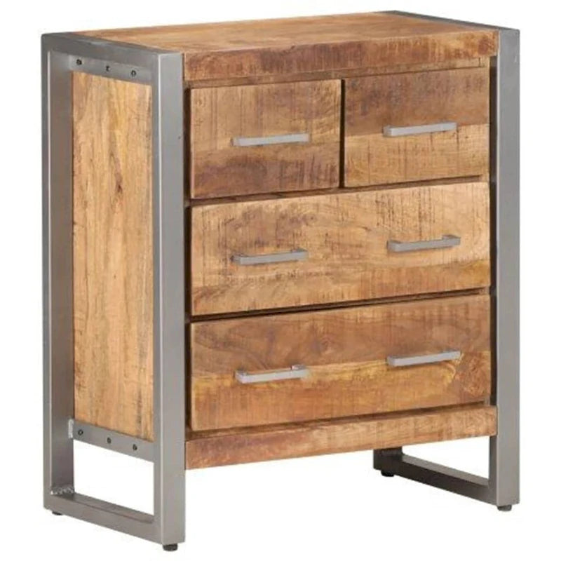 Sideboard 23.6x13.8x27.6 Raues Mangoholz
