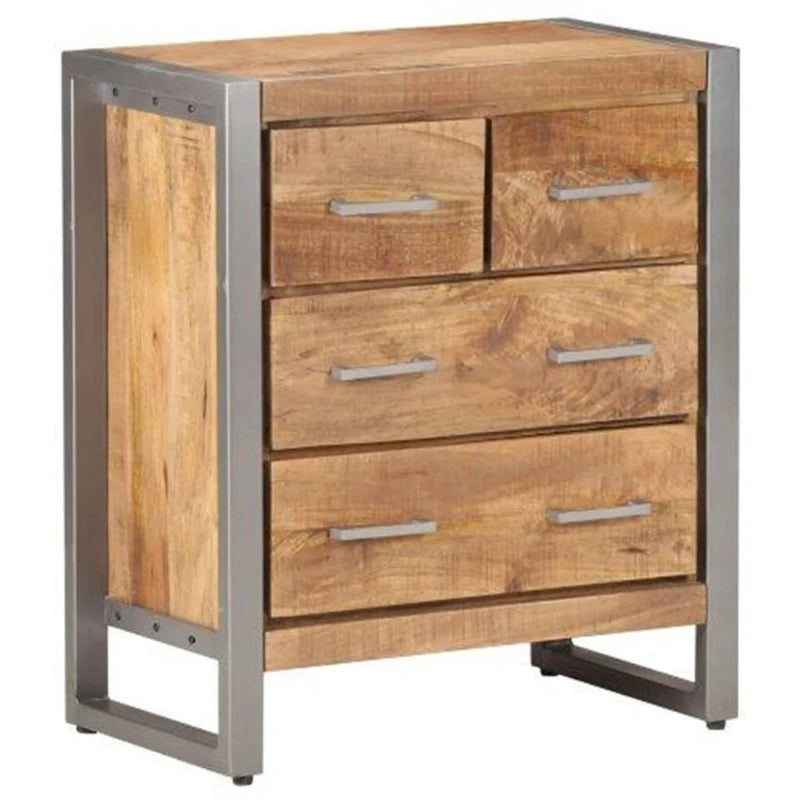 Sideboard 23.6x13.8x27.6 Raues Mangoholz