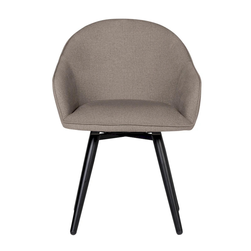 Dome Drehsessel mit Metallrahmen und Schaumstoffsitz