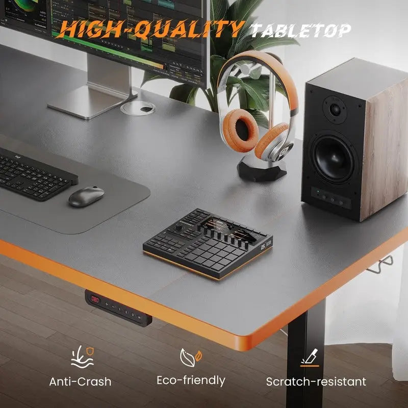 48x24 Zoll Elektrisch Höhenverstellbarer Schreibtisch
