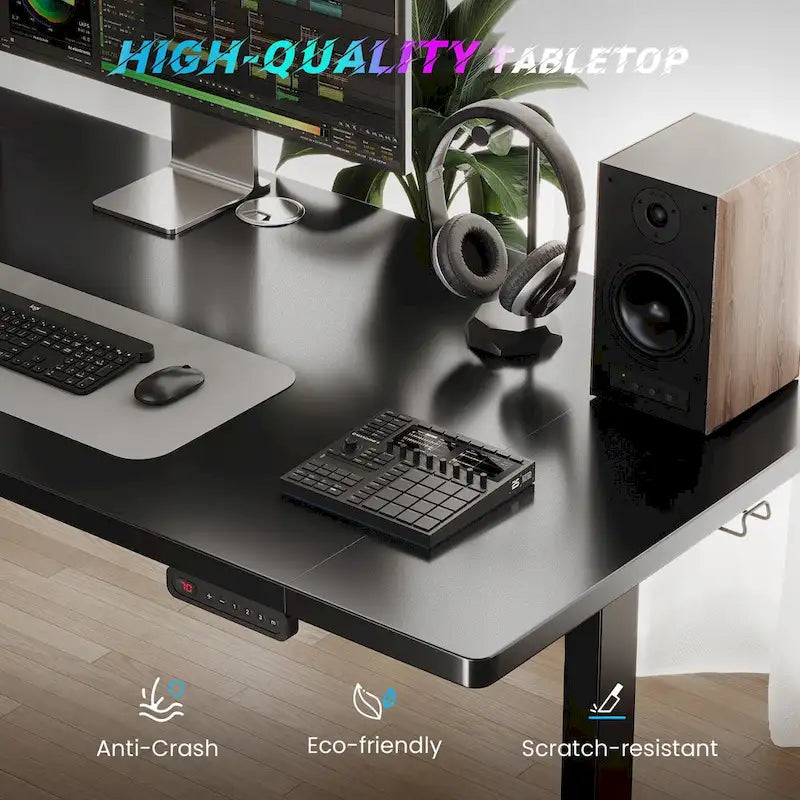 48x24 Zoll Elektrisch Höhenverstellbarer Schreibtisch