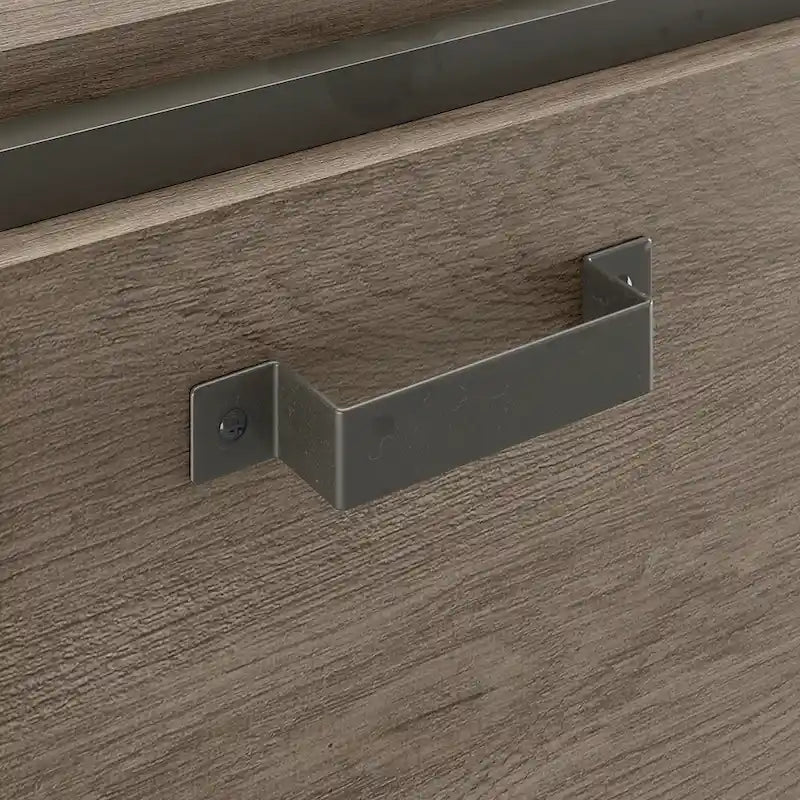 Aktenschrank in Rustikalem Grau