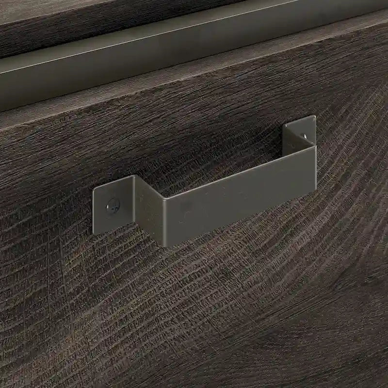 Aktenschrank in Rustikalem Grau